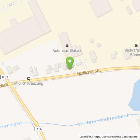 Standortübersicht der Autogas (LPG) Tankstelle: Ludger Blakert e.K. in 48720, Rosendahl-Osterwick