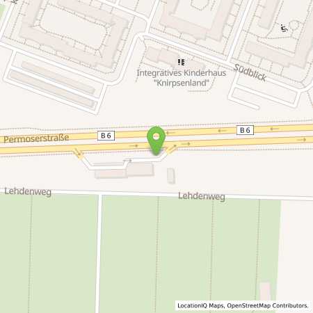 Standortübersicht der Autogas (LPG) Tankstelle: HEM Tankstelle in 04328, Leipzig
