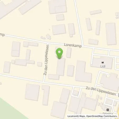 Standortübersicht der Tankstelle Top Gas GmbH in 45721 Haltern