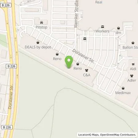 Standortübersicht der Tankstelle B&S Petroleum GbR Markus Barbett in 44809 Bochum