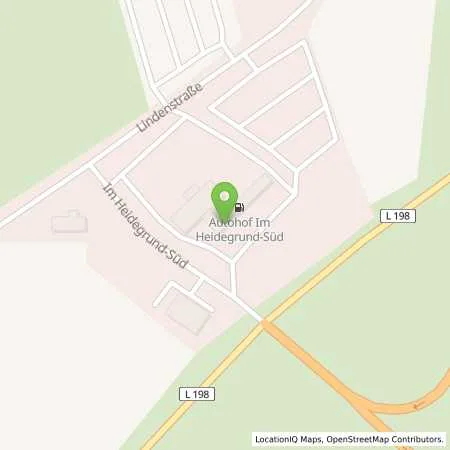 Standortübersicht der Tankstelle TOTAL Autohof in 06721 Weickelsdorf (Osterfeld)