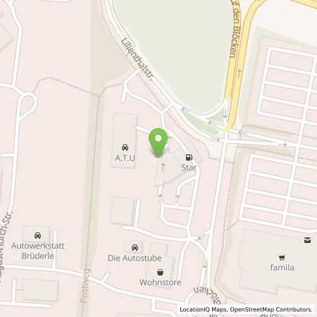 Standortübersicht der Tankstelle Star Tankstelle in 21337 Lüneburg