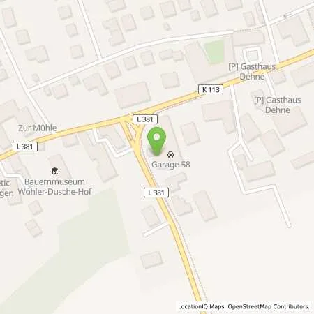 Standortübersicht der Tankstelle Autohaus Isernhagen NB Felix Großmann in 30916 Isernhagen