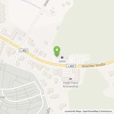 Standortübersicht der Tankstelle celos Deutschland GmbH in 40882 Ratingen