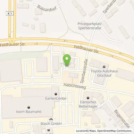 Standortübersicht der Tankstelle HEM-Tankstelle in 45894 Gelsenkirchen