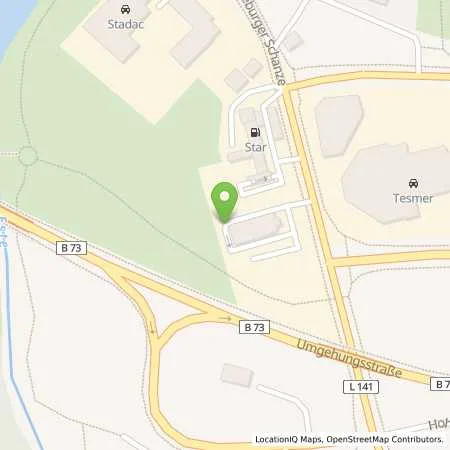 Standortübersicht der Tankstelle STAR-Tankstelle/ BEWOMA-HANDELS-GmbH in 21614 Buxtehude