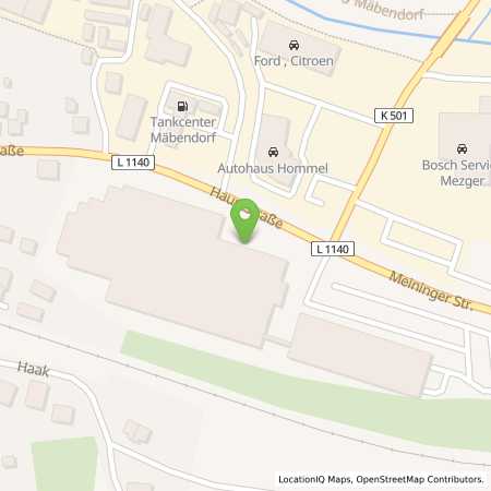 Standortübersicht der Autogas (LPG) Tankstelle: Marktkauftankstelle in 98529, Suhl