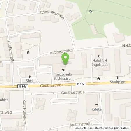 Standortübersicht der Tankstelle Shell Station A. Zrenner GmbH in 85055 Ingolstadt