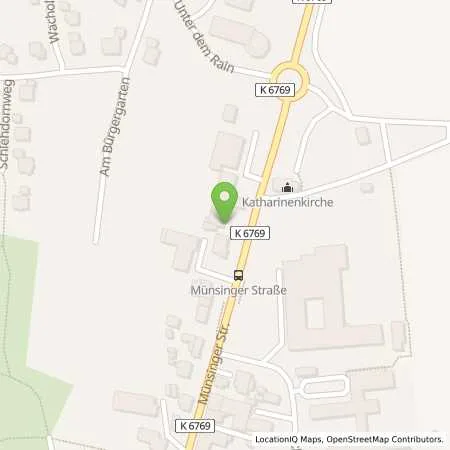 Standortübersicht der Tankstelle Eppensteiner GmbH in 72534 Hayingen