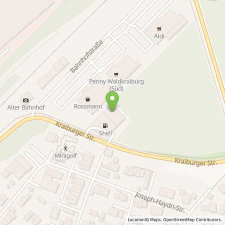 Standortübersicht der Autogas (LPG) Tankstelle: Shell Station Breitner & Sohn OHG in 84478, Waldkraiburg