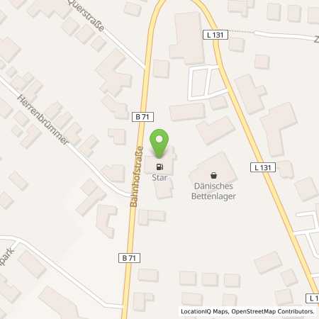 Standortübersicht der Autogas (LPG) Tankstelle: Star Tankstelle in 27404, Zeven