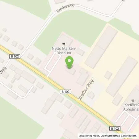 Standortübersicht der Tankstelle Autohaus Hoffmann & Söhne GmbH in 15936 Dahme