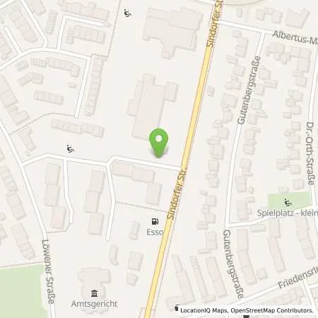 Standortübersicht der Tankstelle Westfalen-Tankstelle Emre Yöndem in 50171 Kerpen