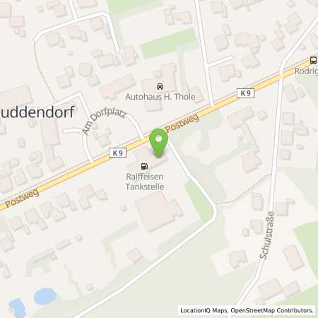 Standortübersicht der Autogas (LPG) Tankstelle: RWG Gildehaus-Schüttorf eG in 48465, Suddendorf