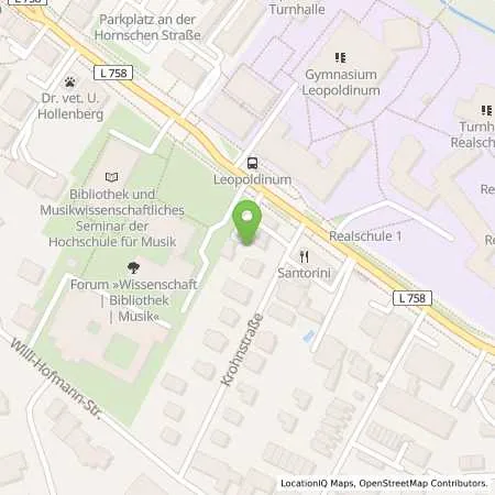 Standortübersicht der Tankstelle Star Tankstelle in 32756 Detmold