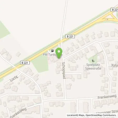 Standortübersicht der Tankstelle PM Tankstelle Fred Pfennings GmbH in 41334 Nettetal (Leuth)