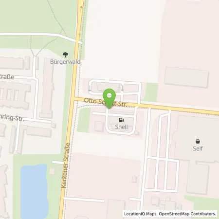 Standortübersicht der Tankstelle Shell Station Viola Stöß Tankstellen GmbH in 47669 Kempen