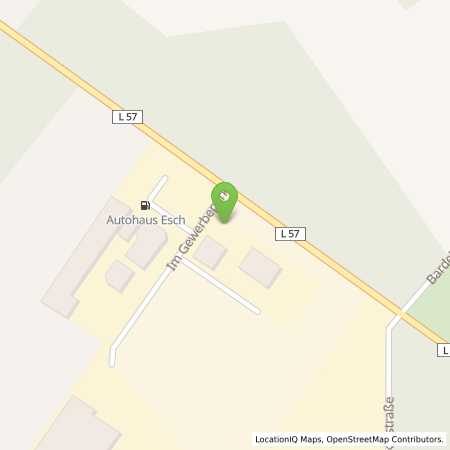 Standortübersicht der Autogas (LPG) Tankstelle: Autohaus Esch in 49832, Beesten