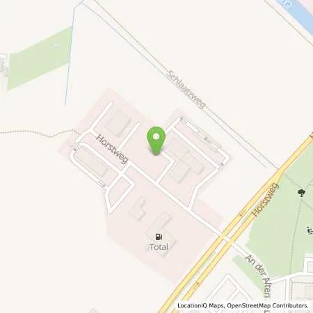 Standortübersicht der Tankstelle Total Station in 14478 Potsdam