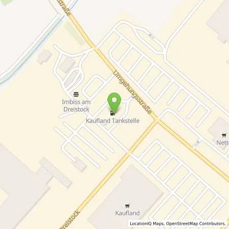 Standortübersicht der Tankstelle Kaufland Tankstelle in 97318 Kitzingen