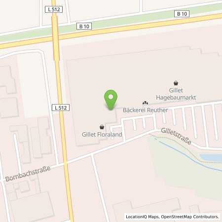 Standortübersicht der Autogas (LPG) Tankstelle: Gillet Baumarkt GmbH in 76829, Landau