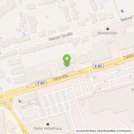 Standortübersicht der Tankstelle Hilgers - Service rund ums Auto in 58332 Schwelm