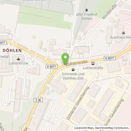 Standortübersicht der Tankstelle Schmiede u. Stahlbau Zeis in 01705 Freital