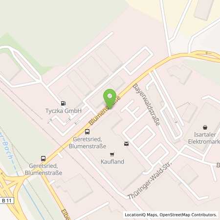 Standortübersicht der Autogas (LPG) Tankstelle: Tyczka GmbH & Co. KGaA in 82538, Geretsried