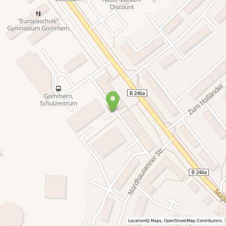 Standortübersicht der Autogas (LPG) Tankstelle: TOTAL Tankstelle in 39245, Gommern