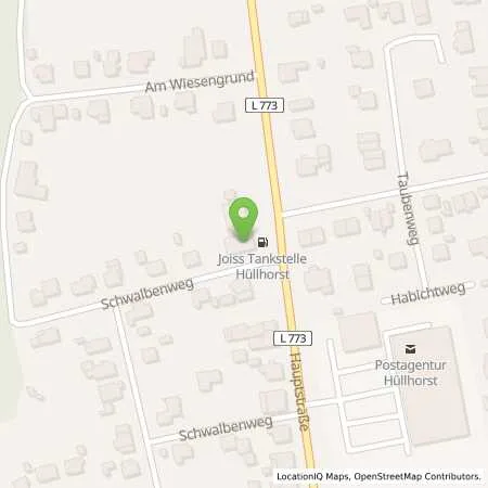 Standortübersicht der Tankstelle Aral Tankstelle Jantzon & Hocke in 32609 Hüllhorst
