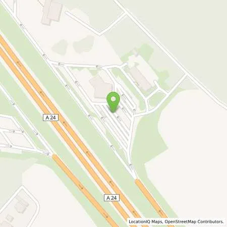 Standortübersicht der Tankstelle BAB-Tankstelle Walsleben-Ost (Agip) in 16818 Walsleben