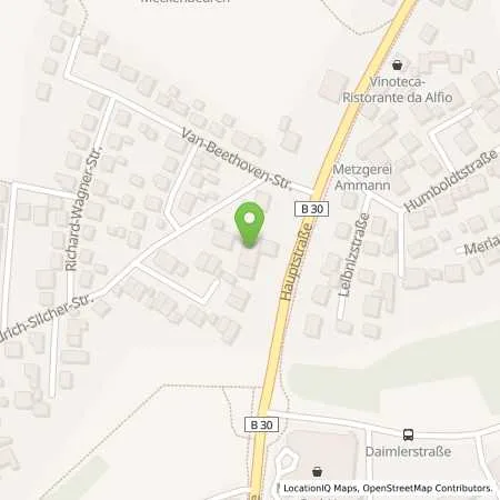 Standortübersicht der Tankstelle Aral Tankstelle in 88074 Meckenbeuren