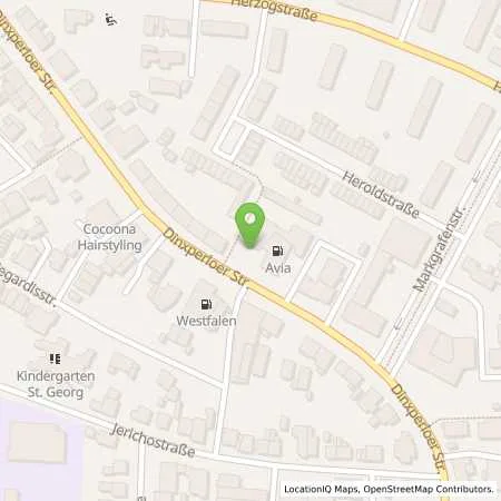 Standortübersicht der Tankstelle AVIA Tankstelle (Eddi Lachmann) in 46399 Bocholt