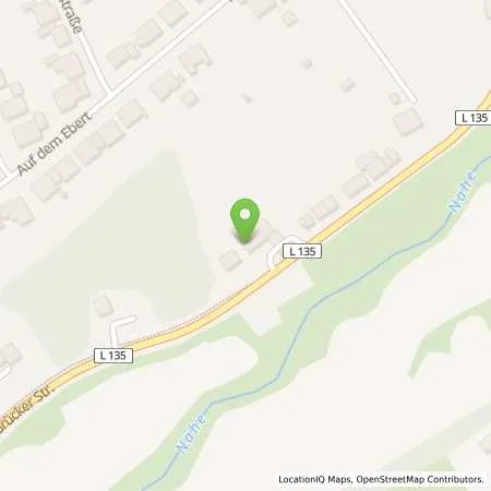 Standortübersicht der Tankstelle Tankstelle Kern in 66625 Nohfelden