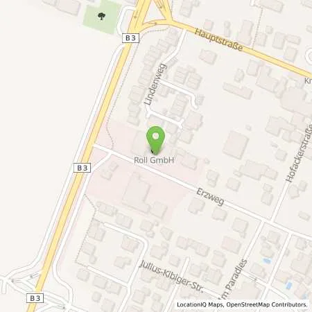 Standortübersicht der Tankstelle Autohaus Roll in 79424 Auggen