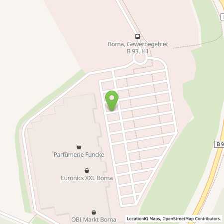 Standortübersicht der Autogas (LPG) Tankstelle: Kaufland Tankstelle in 04552, Borna