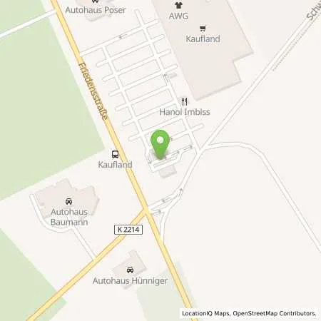 Standortübersicht der Tankstelle Kaufland Tankstelle in 06712 Zeitz