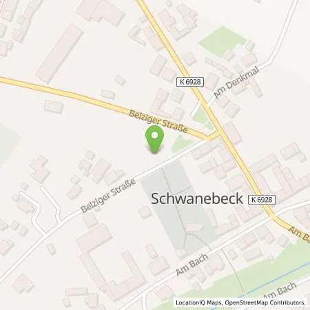 Standortübersicht der Tankstelle Hoyer Tank-Treff Dahnsdorf in 14806 Dahnsdorf