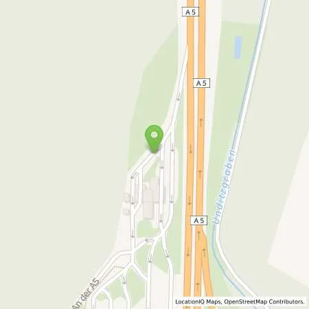 Standortübersicht der Tankstelle BAB-Tankstelle Mahlberg West (Avia) in 77972 Mahlberg West