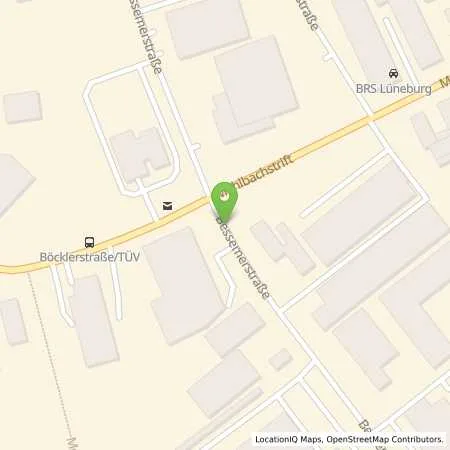 Standortübersicht der Tankstelle Wilhelm Hoyer KG in 21339 Lüneburg