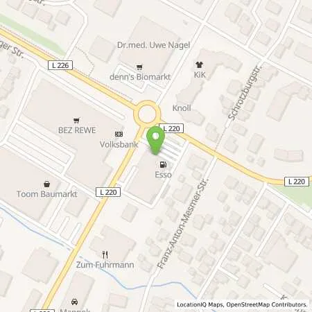 Standortübersicht der Tankstelle Esso Station Schäfer in 78315 Radolfzell