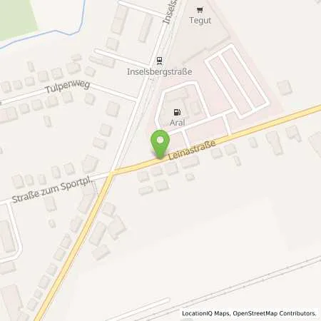 Standortübersicht der Tankstelle Aral Tankstelle (LPG der Aral AG) in 99867 Gotha