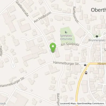 Standortübersicht der Tankstelle bft Tankstelle Walther in 97723 Oberthulba