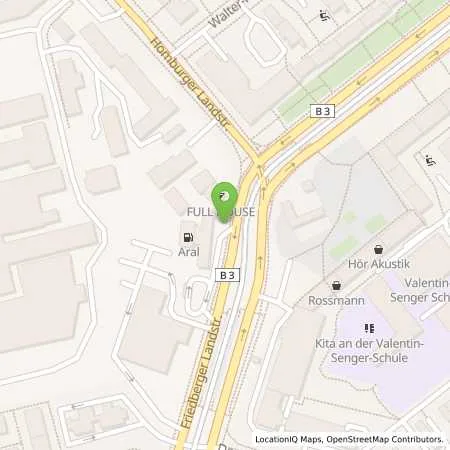 Standortübersicht der Tankstelle ARAL Tankstelle Herr Seidel in 60389 Frankfurt