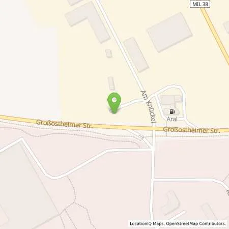 Standortübersicht der Tankstelle XXL Truckwash GmbH in 63843 Niedernberg