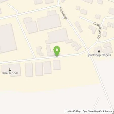 Standortübersicht der Tankstelle Dünnwald in 47495 Rheinberg