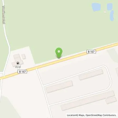 Standortübersicht der Tankstelle Aral Tankstelle Kartsen Rammin in 16227 Eberswalde