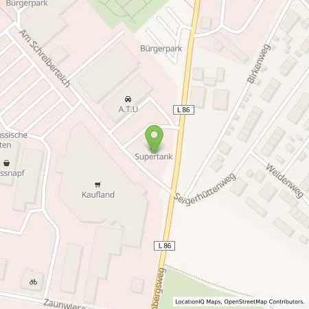 Standortübersicht der Tankstelle Kaufland Tankstelle in 38855 Wernigerode