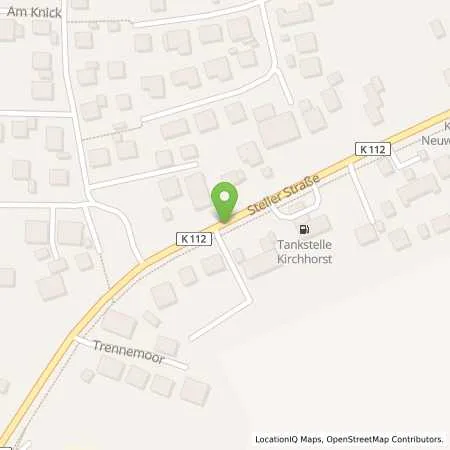 Standortübersicht der Tankstelle Freie Tankstelle Kirchhorst GmbH Autodienst Papenberg in 30916 Isernhagen (OT Kirchhorst)