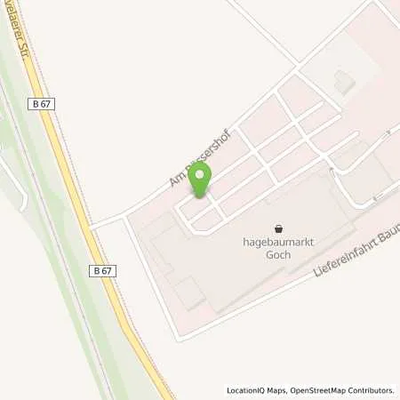 Standortübersicht der Tankstelle AVA - André Verheyen Autogas - Beim Hagebaumarkt in 47574 Goch